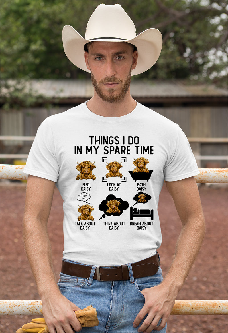 Things To Do - Personalized Custom Unisex T-shirt
