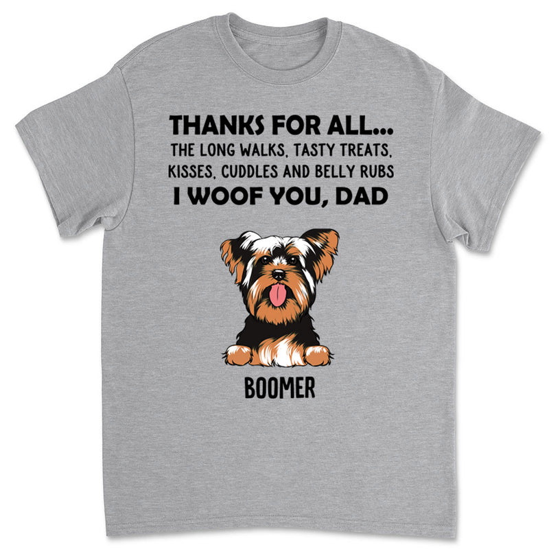 Thanks All - Personalized Custom Unisex T-Shirt